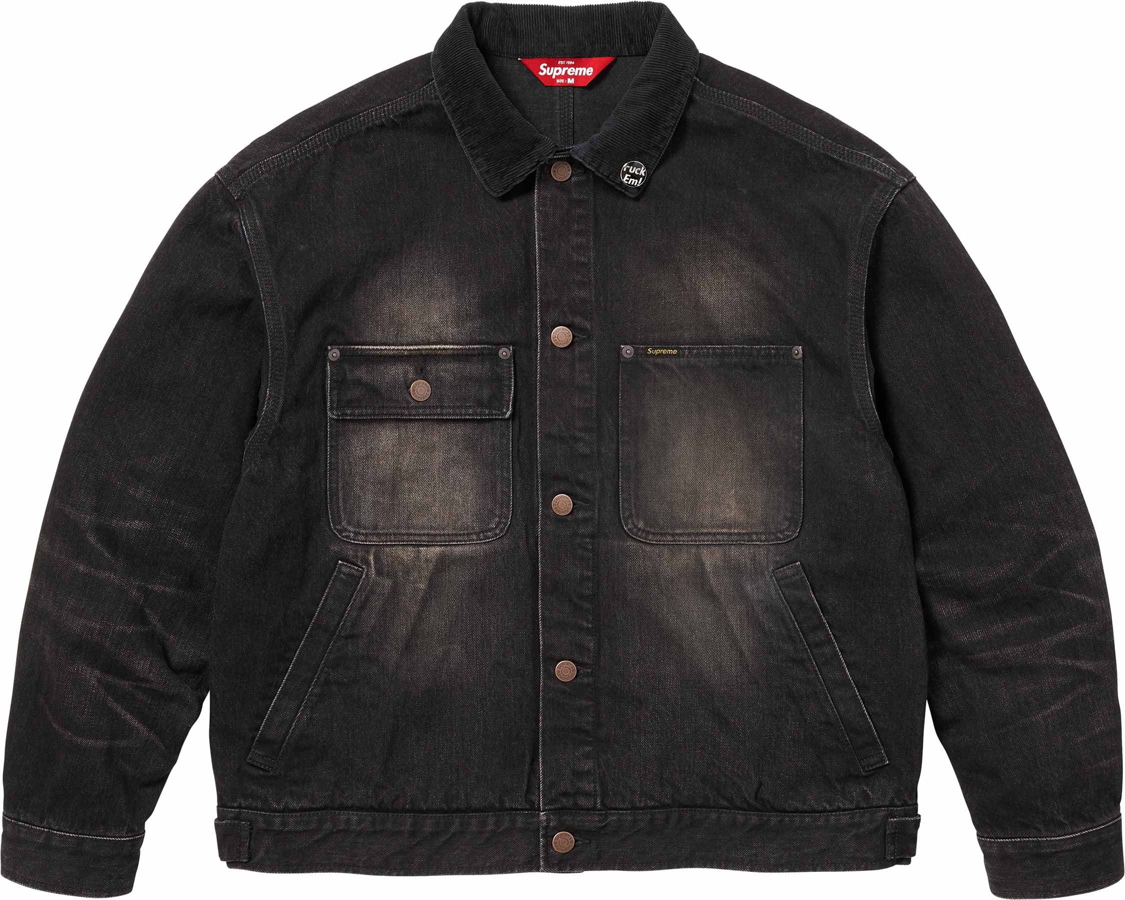 Distressed Selvedge Trucker Jacket view 9